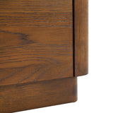 Safavieh Gabrietta 2 Drawer Wood Nightstand Medium Oak SFV2142C