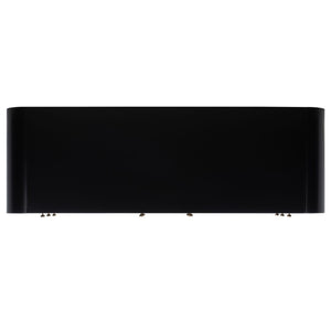Safavieh LIABELLA Curved Dresser with 6 Drawers – Elegant Waterfall Design for Modern Bedroom Storage Solutions Black / Gold SFV2144B
