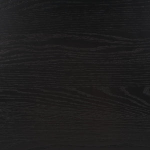 Safavieh JAYLESSA Nightstand - Mid-Century Modern Design with Elegant Storage, Solid Wood & Bronze Hardware Black SFV2148B