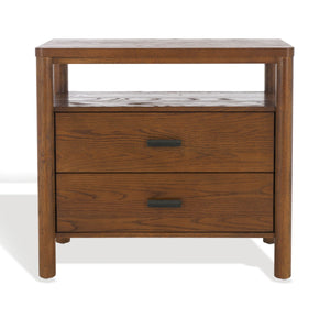 Safavieh Jaylessa Wood Nightstand Medium Oak SFV2148C