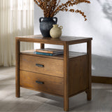 Safavieh Jaylessa Wood Nightstand Medium Oak SFV2148C