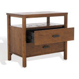 Safavieh Jaylessa Wood Nightstand Medium Oak SFV2148C