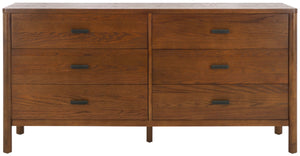 Safavieh Jaylessa Wood Dresser Medium Oak SFV2149C