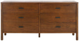 Safavieh Jaylessa Wood Dresser Medium Oak SFV2149C