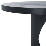 Safavieh Feliciabella 47" Wood Dining Table Black SFV2151B-2BX