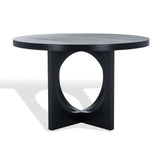 Safavieh Feliciabella 47" Wood Dining Table Black SFV2151B-2BX