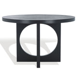 Safavieh Feliciabella 47" Wood Dining Table Black SFV2151B-2BX