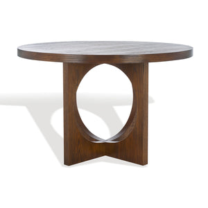 Safavieh Feliciabella 47" Wood Dining Table Medium Oak SFV2151C-2BX