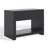 Safavieh Darnell Wood 1 Drawer Nightstand Black SFV2152B