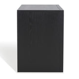 Safavieh Darnell Wood 1 Drawer Nightstand Black SFV2152B