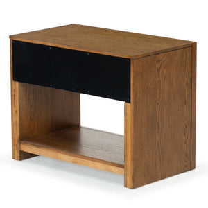 Safavieh Darnell Wood 1 Drawer Nightstand - Elegant Medium Oak Finish For Timeless Bedroom Style & Storage Medium Oak Wood Sfv2152c