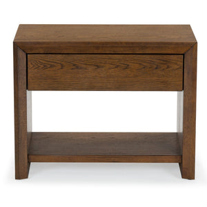 Safavieh Darnell Wood 1 Drawer Nightstand - Elegant Medium Oak Finish For Timeless Bedroom Style & Storage Medium Oak Wood Sfv2152c