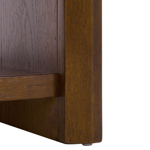 Safavieh DARNELL Wood 1 Drawer Nightstand - Modern Elegance, Durable Design & Sleek Storage Solution for Bedrooms Medium Oak SFV2152C