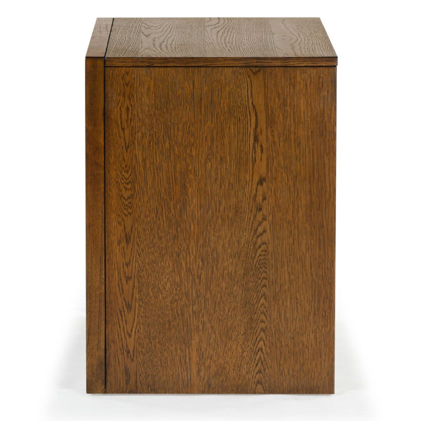 Safavieh Darnell Wood 1 Drawer Nightstand - Elegant Medium Oak Finish For Timeless Bedroom Style & Storage Medium Oak Wood Sfv2152c