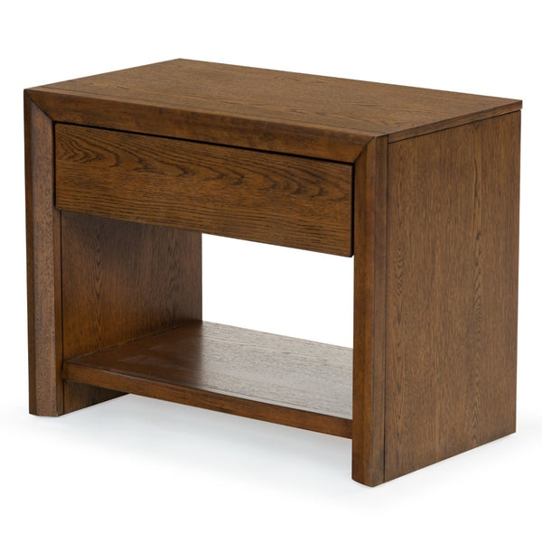 Safavieh Darnell Wood 1 Drawer Nightstand - Elegant Medium Oak Finish For Timeless Bedroom Style & Storage Medium Oak Wood Sfv2152c