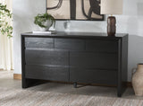 Safavieh Darnell Wood 7 Drawer Dresser Black SFV2153B