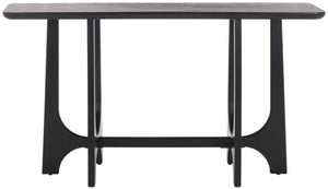 Safavieh SASHA Wood Console Table – Timeless Sophistication for Entryways, Living Rooms, and More! Black SFV2154B