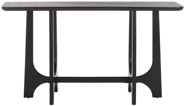Safavieh SASHA Wood Console Table – Timeless Sophistication for Entryways, Living Rooms, and More! Black SFV2154B