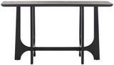 Safavieh Sasha Wood Console Table Black SFV2154B