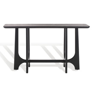 Safavieh SASHA Wood Console Table – Timeless Sophistication for Entryways, Living Rooms, and More! Black SFV2154B