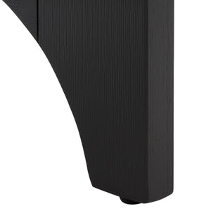 Safavieh SASHA Wood Console Table – Timeless Sophistication for Entryways, Living Rooms, and More! Black SFV2154B