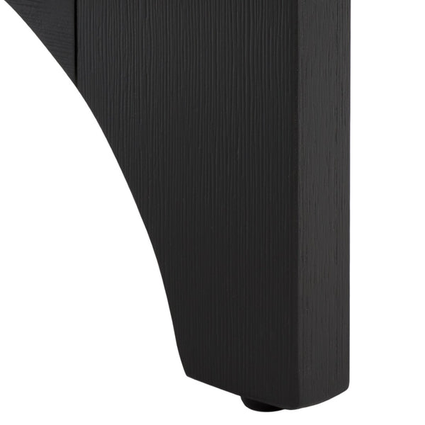 Safavieh SASHA Wood Console Table – Timeless Sophistication for Entryways, Living Rooms, and More! Black SFV2154B