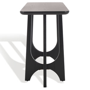 Safavieh SASHA Wood Console Table – Timeless Sophistication for Entryways, Living Rooms, and More! Black SFV2154B