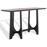 Safavieh Sasha Wood Console Table Black SFV2154B