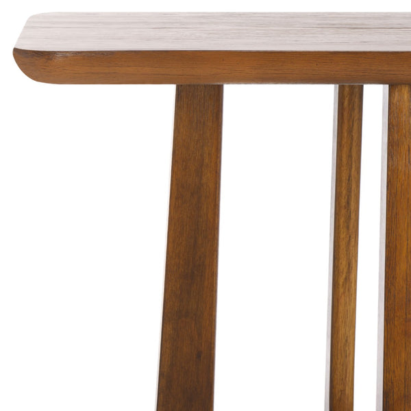 Safavieh SASHA Wood Console Table – Timeless Sophistication for Entryways, Living Rooms, and More! Medium Oak SFV2154C