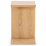 Safavieh Kassia Wood "C" Table Natural SFV2155A