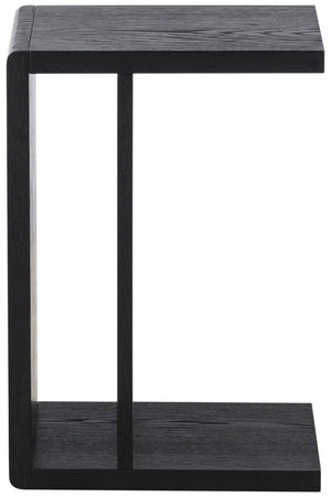 Safavieh Kassia Wood "C" Table Black SFV2155B