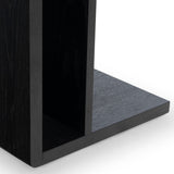 Safavieh Kassia Wood "C" Table Black SFV2155B