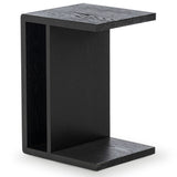 Safavieh Kassia Wood "C" Table Black SFV2155B