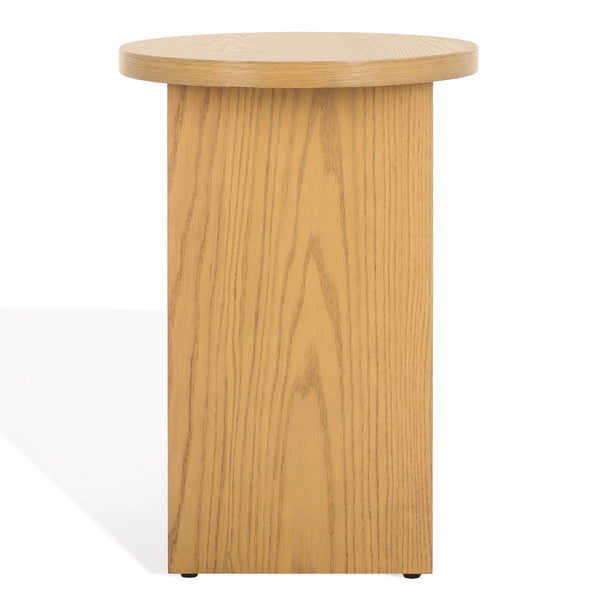Safavieh Bonaclara Wood 2 Leg Table Natural SFV2156A