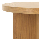 Safavieh Bonaclara Wood 2 Leg Table Natural SFV2156A