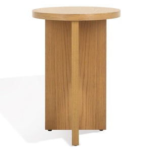 Safavieh Bonaclara Wood 2 Leg Table Natural SFV2156A