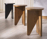 Safavieh Bonaclara Wood 2 Leg Table Natural SFV2156A