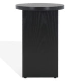 Safavieh Bonaclara Wood 2 Leg Table Black SFV2156B