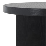 Safavieh Bonaclara Wood 2 Leg Table Black SFV2156B