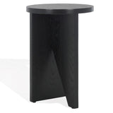 Safavieh Bonaclara Wood 2 Leg Table Black SFV2156B