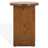 Safavieh Bonaclara Wood 2 Leg Table Medium Oak SFV2156C