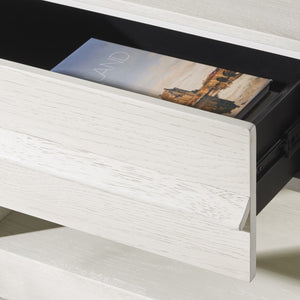 Safavieh Deirdra 1 Drawer Wood Nightstand White Wash SFV2157A