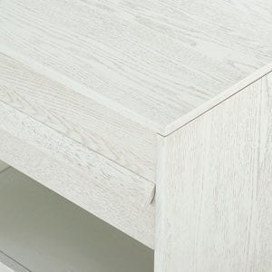 Safavieh Deirdra 1 Drawer Wood Nightstand White Wash SFV2157A