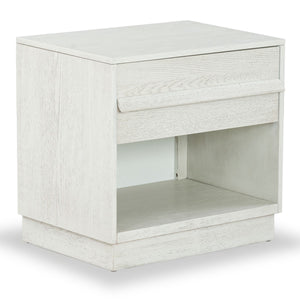 Safavieh Deirdra 1 Drawer Wood Nightstand White Wash SFV2157A