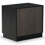 Safavieh Deirdra 1 Drawer Wood Nightstand Black SFV2157B