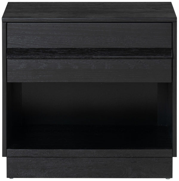 Safavieh Deirdra 1 Drawer Wood Nightstand Black SFV2157B