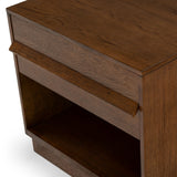 Safavieh Deirdra 1 Drawer Wood Nightstand Medium Oak SFV2157C