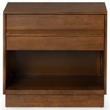 Safavieh Deirdra 1 Drawer Wood Nightstand Medium Oak SFV2157C