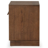 Safavieh Deirdra 1 Drawer Wood Nightstand Medium Oak SFV2157C