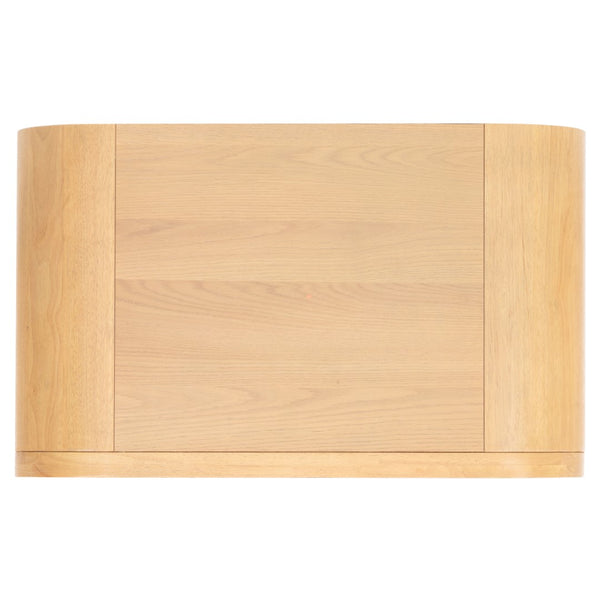 Safavieh Dinah 2 Drawer Wood Nightstand Natural SFV2161A